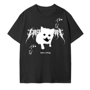 “Save A Stray” T-Shirt (Black)