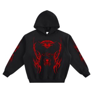 “Die With Dignity” Heavyweight Hoodie (Black)