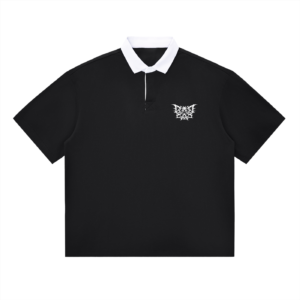 SAFETY DISTANCE – Polo Shirt (Black)