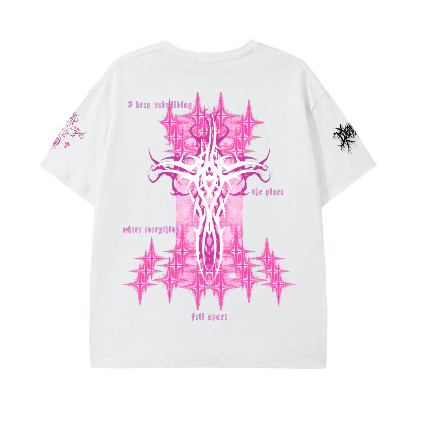 REBUILT CASTLES – T-Shirt (White) REBUILT CASTLES – T-Shirt (White)